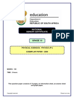 National Senior Certificate: Grade 10