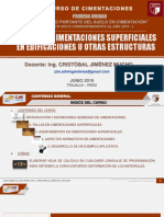 A. Diseño de Cimentaciones Superficiales