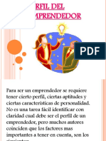 Perfil Del Emprendedor