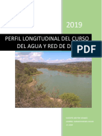 Perfil Longitudinal Del Flujo de Agua y Red de Drenaje