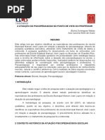 Artigo Atuaçaõ Psico Pedagogo