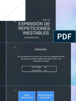 Expansión de Repeticiones Inestables