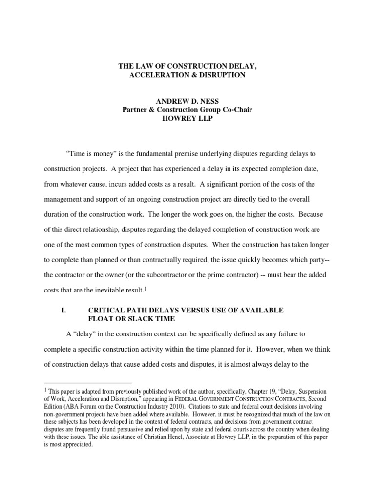 Construction Delay Claims Explained | PDF | Liquidated Damages | Damages