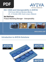 Iso 15926 and Interoperability in Aveva: Neil Mcphater