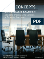 Core Concepts: Shareholders and Activism 