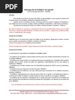 Celebración de La Entrega de La Palabra 2019