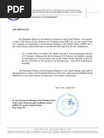For UNSC El Salvador Runs Against St Vincent, Letter Here, Like Estonia Against Romania In Corrupt UN of Guterres