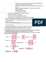 Cuestionario Bioquímica Clase