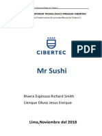 Mejora del diseño de afiches de Mr Sushi aumenta ventas