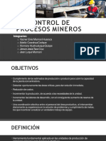 Control de Procesos Mineros: Integrantes