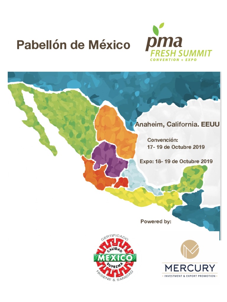 PMA Flyer Pabellón México | PDF | Mercado (economía) | México