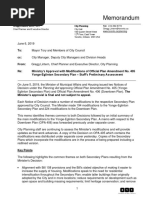 Chief planner's memo of midtown plan