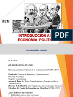 INTRO Economia. Pedro Peña Síntesis MARTES 28 Mayo SESION 1-2