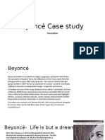 Beyonce Case Study