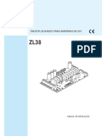 M-CAME-Manual de Usuario ZL38 T46 Ver13 Esp