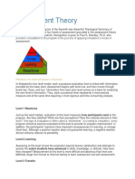 Assessment Theory: Level 1 Reactions