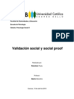 Validación Social y Social Proof
