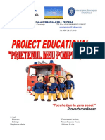 Proiect Educational Prietenul Meu Pompierul 