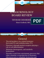 Endocrinology Board Review: Thyroid Disorders