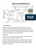 Parts of Adobe Illustrator Cs2