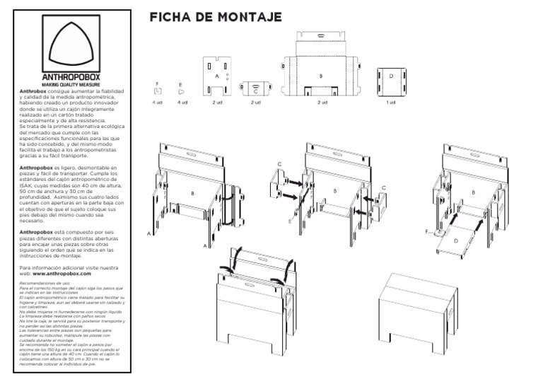 Cajon Antropometrico PDF PDF
