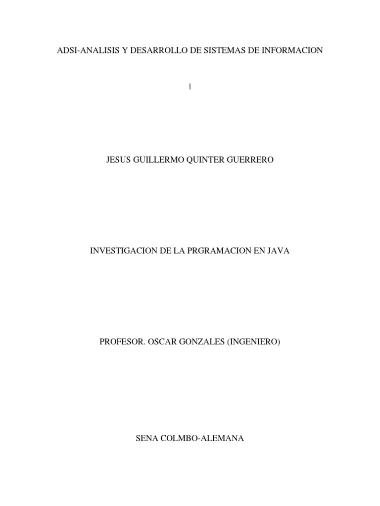 Las Clases en Java | Descargar gratis PDF | Plataforma Java | Java ...