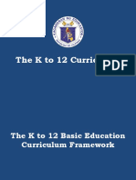 The K To 12 Curriculum
