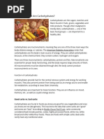 What Are Carbohydrates