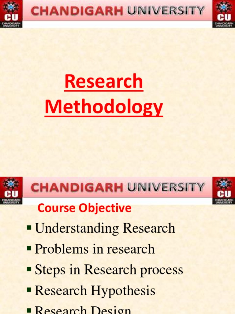 Research Methodology | PDF | Hypothesis | Experiment