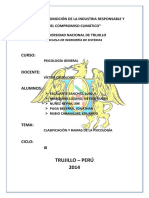 Informe Psicologia