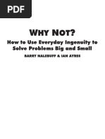 HY OT: How To Use Everyday Ingenuity To Solve Problems Big and Small