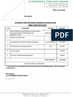 Chandran - Chinnalapatti-Tamil Nadu-4000 LPH Estimate PDF