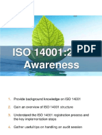 ISO 14001 2015 Awareness