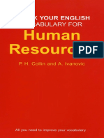 Check Your English Vocabulary for HR