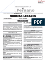Normas Legales (2019) - Normas Legales Del Diario Oficial El Peruano. Lima.