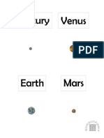 Relative Sizes of Planets Activity