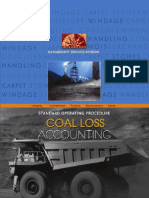 Standard Operating Procedure On Coal Loss Accounting