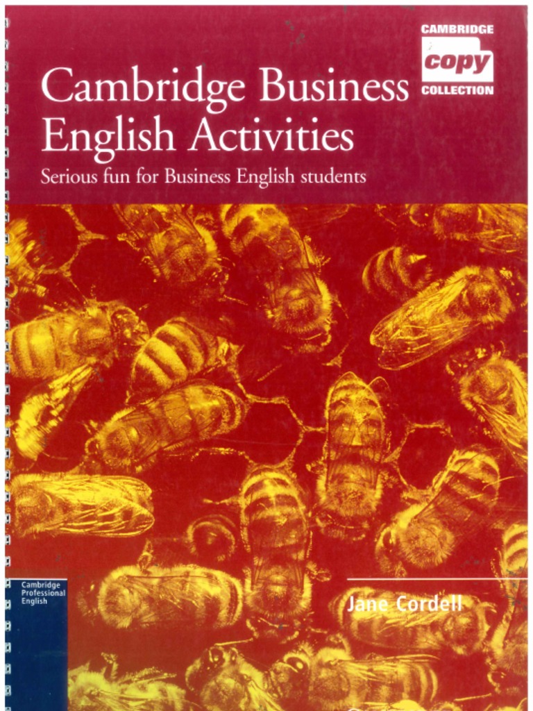 Cambridge Business English Activities | PDF