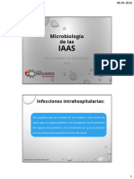 Clase Microbiología de Las IAAS 2016 PDF