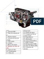 Motor DAF MX13: principais componentes