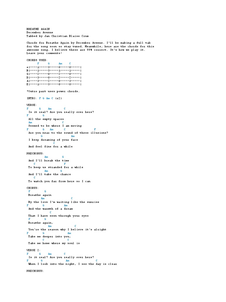 Chord: Play the Game - Kodaline - tab, song lyric, sheet, guitar, ukulele