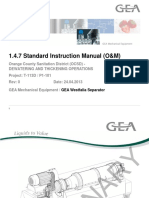 1.4.7 Standard Instruction Manual (O+M)
