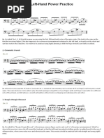 Left Hand Piano Patterns Guide | PDF | Variation (Music) | Music Theory