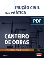 Resumo Canteiro Obras Volume 1 Colecao Construcao Civil Pratica d62a