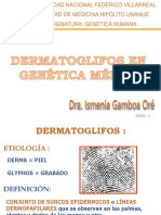 Dermatoglifos en Genética Médica 2019