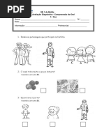 Aval. Diag. Ficha Comp.oral 1ºano Aluno 15-16