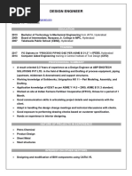 Design Engineer Format