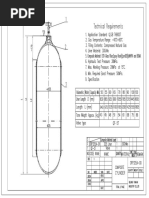 CRP325-00-50 120 L (Drawing of Gas Cylinder)