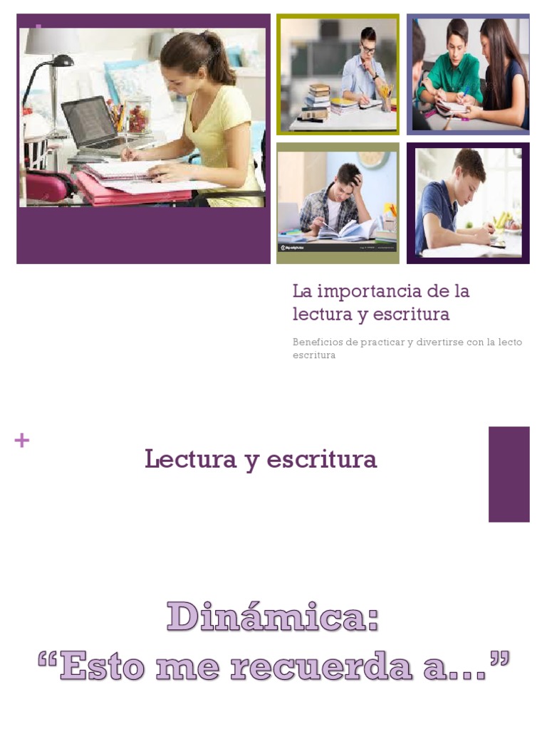 La Importancia de La Lectura y Escritura | PDF | Escritura | Mente