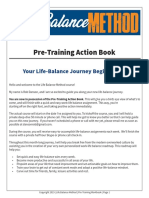 Life Balance Method - Pre Training Action Book